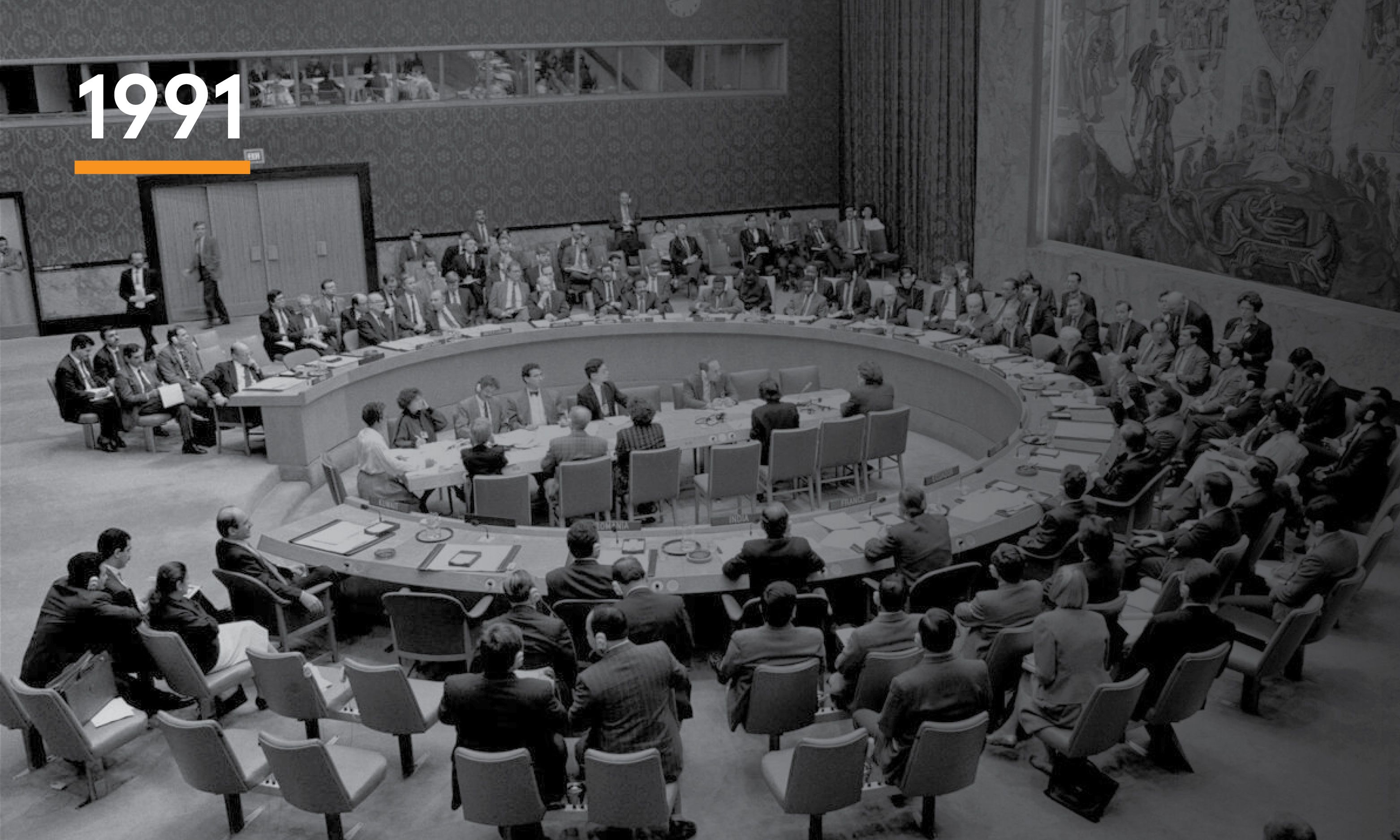 Picutre inside the United Nations