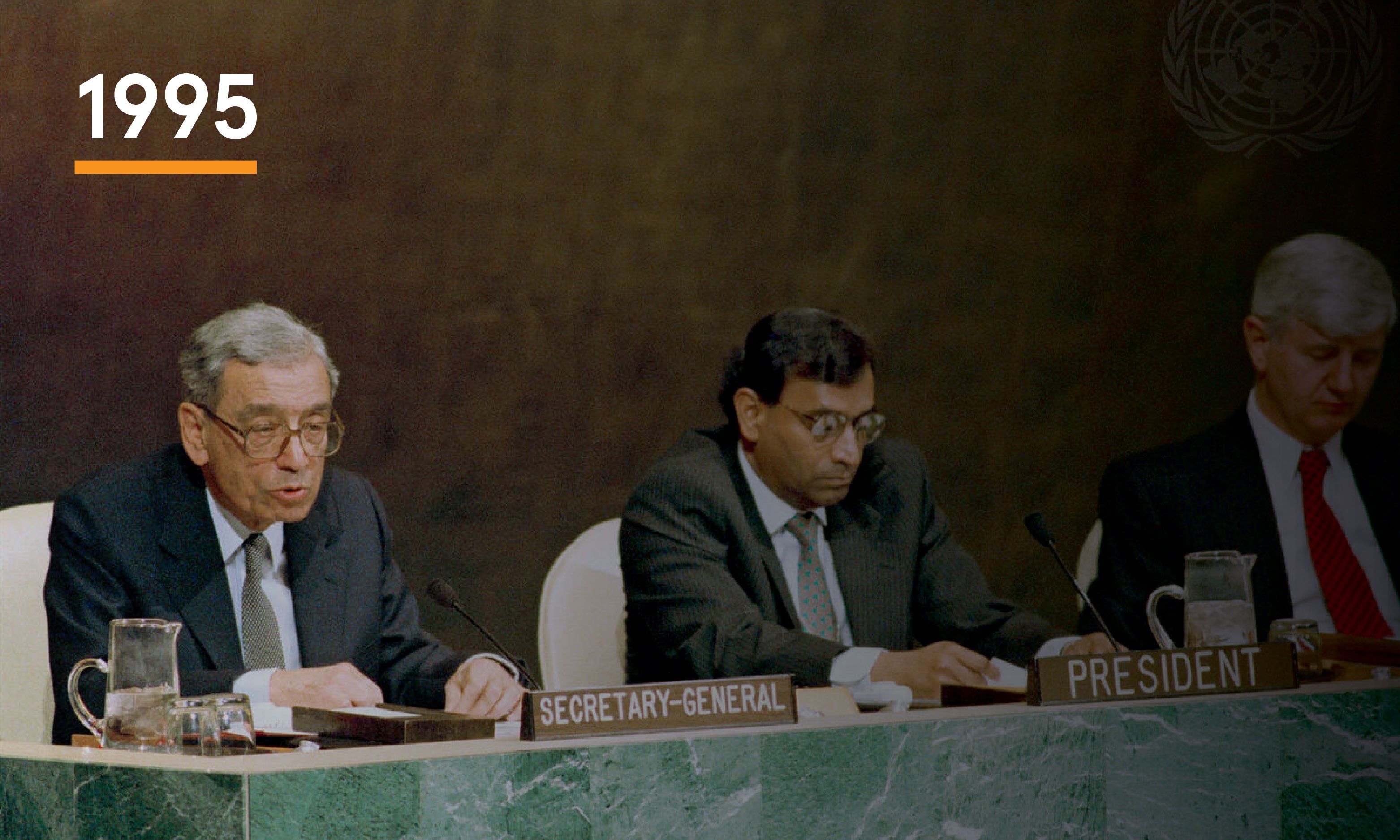 Picutre of people inside the UN