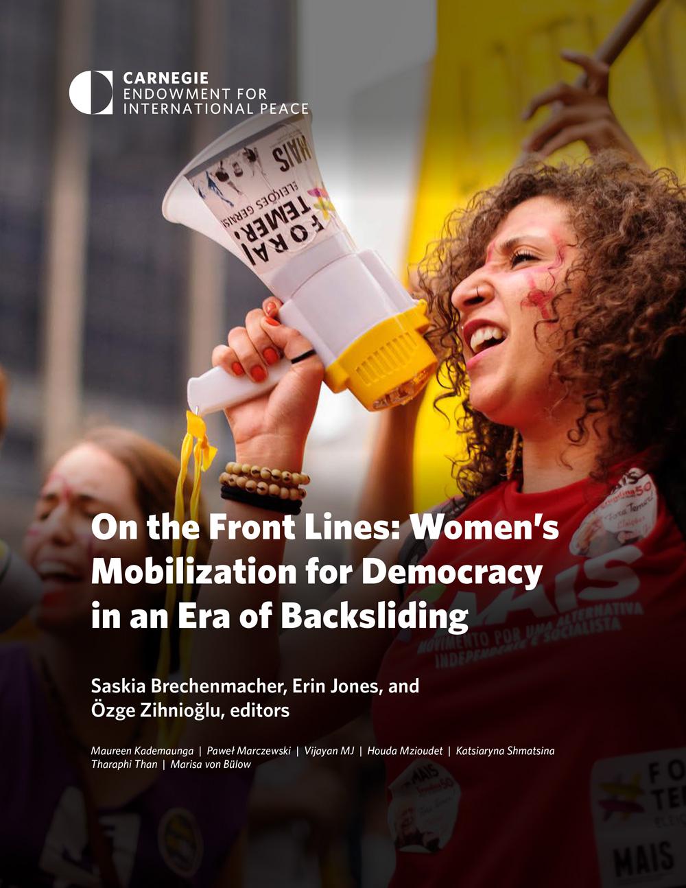 On the Front Lines: Women’s Mobilization for Democracy in an Era of Backsliding